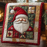 Babbo Natale al Focolare Coperta Trapuntata