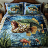 Set di Biancheria da Letto Trapuntata 3 Pezzi Gloria della Pesca