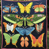 Volo della Fantasia Quilt Artistico da Parete