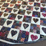 Cuore Floreale Coperta Trapuntata