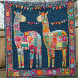 Lama Floreale Coperta Trapuntata