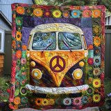 Pullman Flower Power Coperta Trapuntata