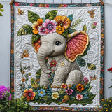Elefante Coperta Trapuntata
