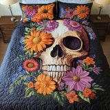Set di Biancheria da Letto Trapuntata 3 Pezzi Flowered Fusion