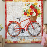 Corsa Fiorita Quilt Artistico da Parete