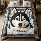 Set di Biancheria da Letto Trapuntata 3 Pezzi Flurry del Gelo