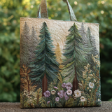 Sogno del Bosco Borsa Tote Trapuntata