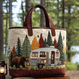 Campeggio Borsa Tote Trapuntata