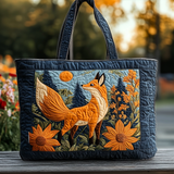 Delizia della Volpe Borsa Tote Trapuntata