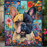 Fantasia Frenchie Coperta Trapuntata