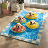 Golden Retriever Fresco Tappeto