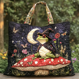 Bagliore della Rana Borsa Tote Trapuntata