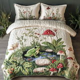 Frog Hollow 3-Piece Quilted Bedding Set NCU0VH3549