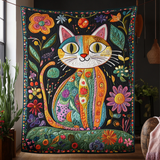Gatto Funky Coperta Trapuntata