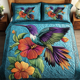 Set di Biancheria da Letto Trapuntata 3 Pezzi Eco del Giardino