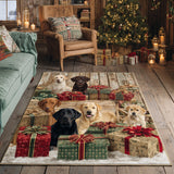 Labrador Retriever in Regalo Tappeto