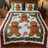 Set di Biancheria da Letto Trapuntata 3 Pezzi Sogni del Pan di Zenzero