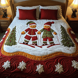 Set di Biancheria da Letto Trapuntata 3 Pezzi Desideri del Pan di Zenzero