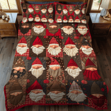 Set di Biancheria da Letto Trapuntata 3 Pezzi Gnomo For Feste