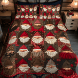 Set di Biancheria da Letto Trapuntata 3 Pezzi Gnomo For Feste