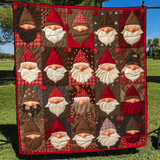 Gnomo per le Feste Coperta Trapuntata