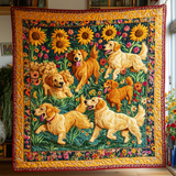 Giardino Dorato Coperta Trapuntata