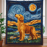 Sogni della Notte Dorata Coperta Trapuntata