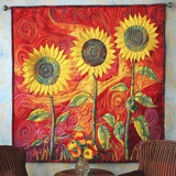 Giorni Dorati Quilt Artistico da Parete