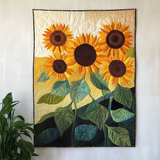 Campo Dorato Quilt Artistico da Parete