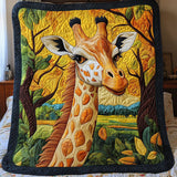 Beatitudine della Giraffa Dorata Coperta Trapuntata