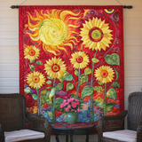 Prato Dorato Quilt Artistico da Parete