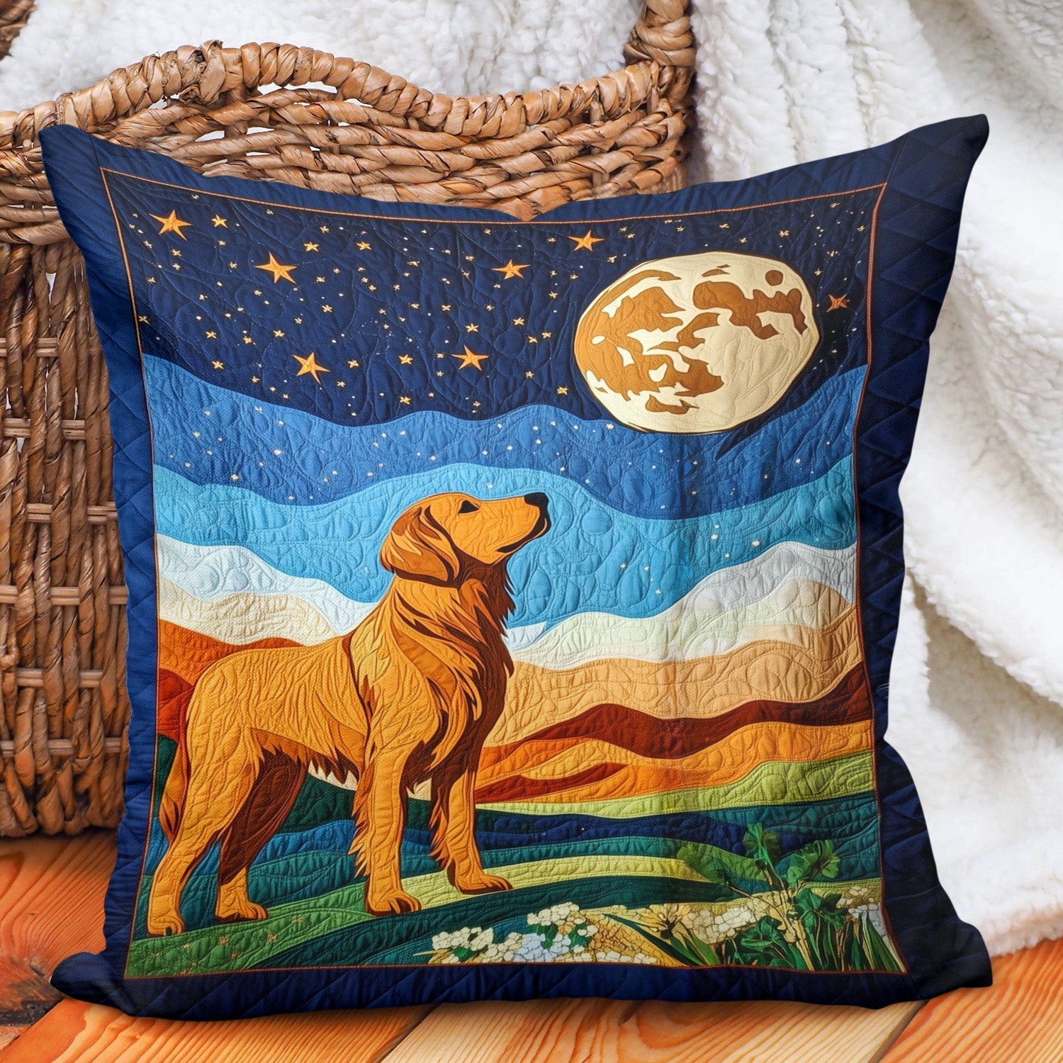 Set di Biancheria da Letto Trapuntata 3 Pezzi Sogno della Campagna