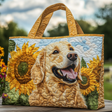 Delizia del Golden Retriever Borsa Tote Trapuntata
