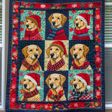 Conforto del Golden Retriever Coperta Trapuntata