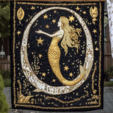 Sirena Stellata Dorata Coperta Trapuntata