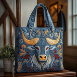 Toro Dorato Borsa Tote Trapuntata