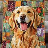 Bravo Golden Retriever Coperta Trapuntata