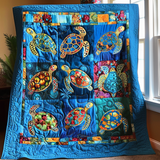 Tartarughe Aggraziate Coperta Trapuntata
