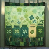 Capriccio del Vaso Verde Coperta Trapuntata