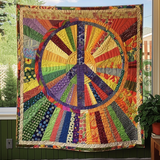 Pace del Sole Groovy Coperta Trapuntata
