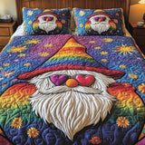 Set di Biancheria da Letto Trapuntata 3 Pezzi Amore Groovy dello Gnomo