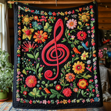 Sinfonia Musicale Quilt Artistico da Parete