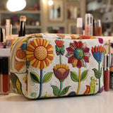Fiore Felice Beauty Case Trapuntato