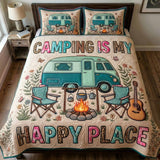 Camping 3-Piece Quilted Bedding Set NCU0VT382