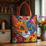 Gatto Borsa Tote Trapuntata