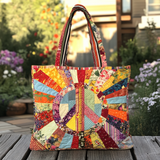 Angolo di Armonia Borsa Tote Trapuntata