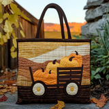 Bagliore del Raccolto Borsa Tote Trapuntata