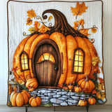 Casa della Zucca del Raccolto Coperta Trapuntata