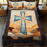 Set di Biancheria da Letto Trapuntata 3 Pezzi Luce del Paradiso