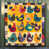 Collezione di Galline Coperta Trapuntata